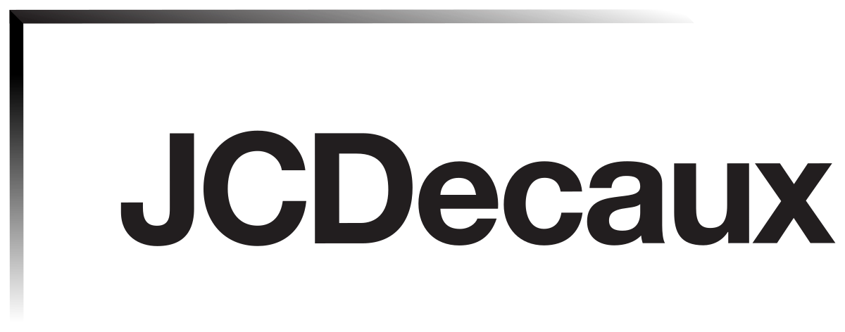 JCDecaux logo black